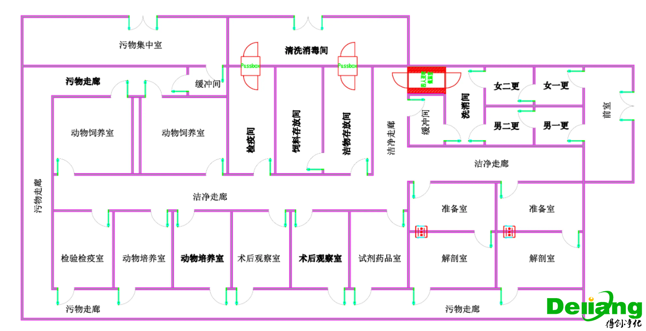 動物實驗室組成結(jié)構(gòu)