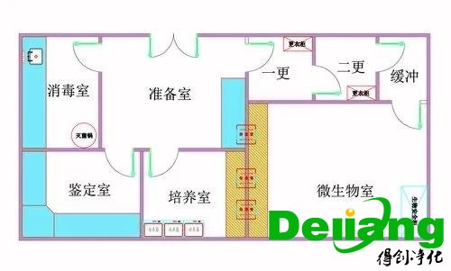 P2生物實驗室設(shè)計圖